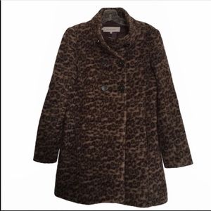 Gerard Darel animal print coat